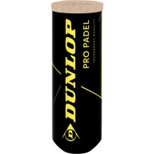 Dunlop Padel tennis ball PRO PADEL 3-pet FIP...