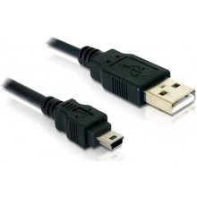 Delock USB Kabel A -> Mini-B St/St 1.50m sw
