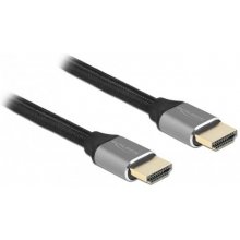 DeLOCK UHS HDMI 48Gbps 8K 60Hz 1m grey -...