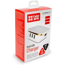 ColorWay AC Charger Multi USB Charger 6 x...