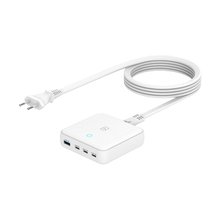 TUCANO GAN TISCHLADEGERT WEI 100W 3X USB-C...