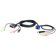 ATEN 2L-7DX2U video cable adapter 1.8 m VGA...