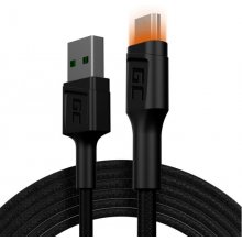 Green Cell Cable Ray USB-MicroUSB 200cm, LED...
