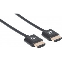 Manhattan HDMI-Kabel ultradünn mit Ethernet...