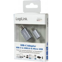 LOGILINK Adapter 2stk. USB-A/Type-C...