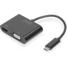 Digitus USB 3.1 Typ-C zu VGA/HDMI...