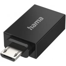 HAMA 00200307 USB OTG Adapter, Micro-USB...