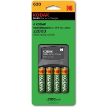 Kodak Charger K620-E + 4 Rechargeable...