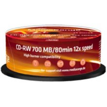 MediaRange CD-RW 700MB 25pcs Spindel 12x