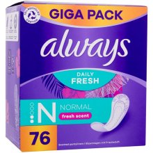 Always Daily Fresh Normal Fresh Scent 76pc -...