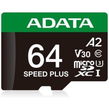 Флешка ADATA Speed Plus 64 GB MicroSDXC...