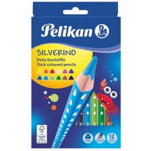 Pelikan Coloured pencils, Silverino...