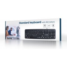 Klaviatuur Gembird Standard keyboard USB for...