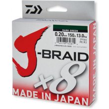 Daiwa J-Braid X8 0.24mm 150m dark green