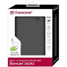TRANSCEND StoreJet 25CK3 SSD/HDD 0GB ext