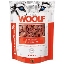WOOLF Salmon Chunkies - dog and cat treat -...