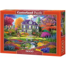 CASTOR Puzzles 3000 elements Garden of...