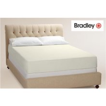 Bradley Fitted Sheet, 120 x 200 cm, vanilla