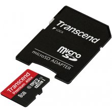 Mälukaart TRANSCEND microSDHC 8GB Class 10...