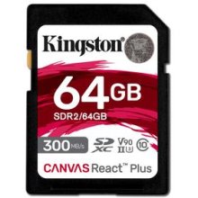 Mälukaart Kingston Technology 64GB Canvas...