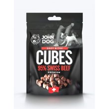 JOHN DOG Soft Bites Cubes Beef 95% - Dog...