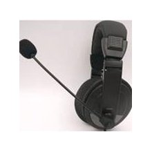 Deltaco Headphone with microphone, black...