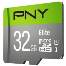 Mälukaart PNY Elite 32 GB MicroSDHC Class 10