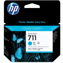 HP 711 3-pack 29-ml Cyan DesignJet Ink...