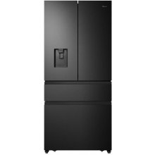 Холодильник Hisense Külmik SBS 181cm, must