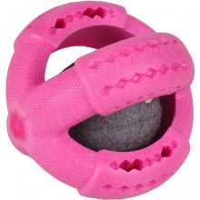 Flamingo dog toy tennis ball ø 11cm with...