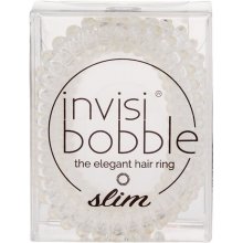 Invisibobble Slim Crystal Clear 3pc - Hair...