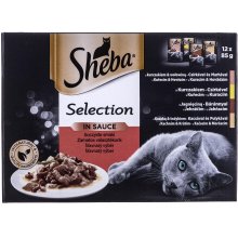 Sheba Selection in Sauce Juicy Flavors 12 x...