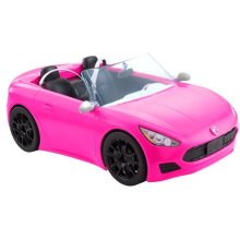 Barbie Pink Convertible Vehicle Toy with...