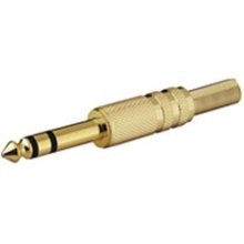 Goobay Plug - 6.35 mm - stereo
