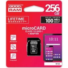 Mälukaart Goodram 256GB MEMORY CARD class 10...