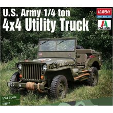 Academy Plastic model U.S. Army 1/4 ton 4x4...