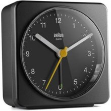 Braun BC 03 B quartz alarm clock analog must