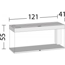 Juwel Аквариум Rio LED 240 L тёмное дерево