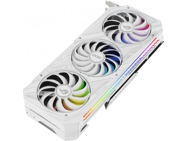 Asus Rog Strix Rtx3080 O10g White 10gb Hdmi Dp Active 90yv0fa5 M0nm00 01 Ee