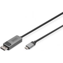DIGITUS USB 3.2 Anschlusskabel Typ C --> DP...