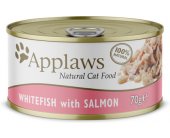 APPLAWS - Cat - Whitefish & Salmon - 6 x 70g