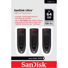 SANDISK ULTRA 64GB USB 3.0 FLASH DRIVE...