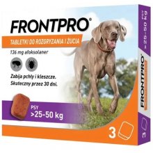 . FRONTPRO Flea and tick tablets for dog...