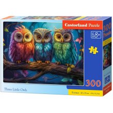 Castor Puzzle 300 pieces Three Little Owls