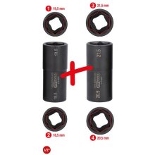 KS Tools 515.0895 socket/socket set