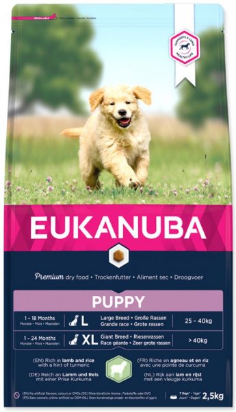 EUKANUBA Dog Puppy Large Extra Large Lamb Rice 12kg Pets24.ee