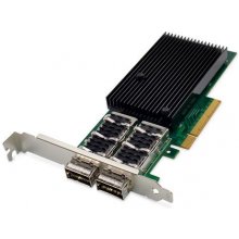 DIGITUS Netzwerkkarte PCIe3.0 QSFP Dual-Port...