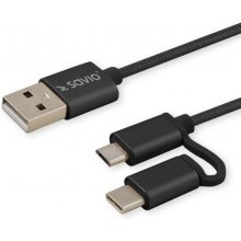 Savio CL-128 USB cable 1 m USB 2.0 USB A USB...