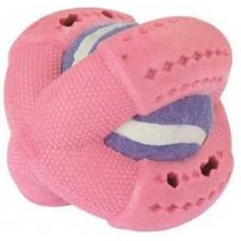 Record Dog toy Saturn Ball Pink 9 cm