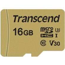 Transcend microSDHC 500S 16GB Class 10 UHS-I...